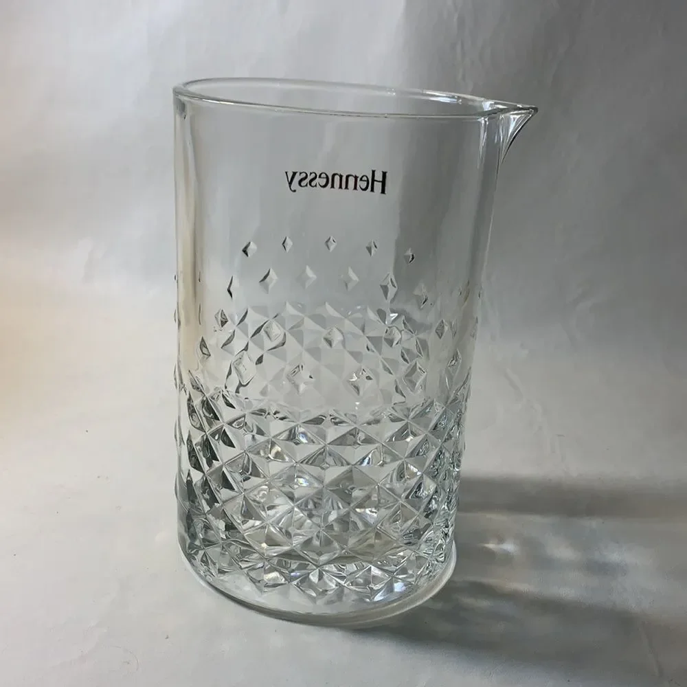 Hennessy Libby Crystal Cocktail Mixing Glass Spout